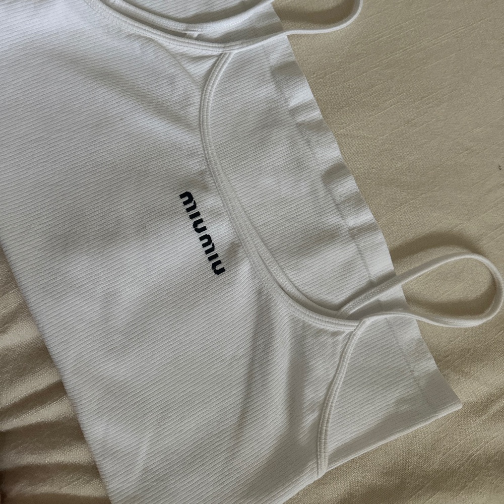 Miumiu cami tank top